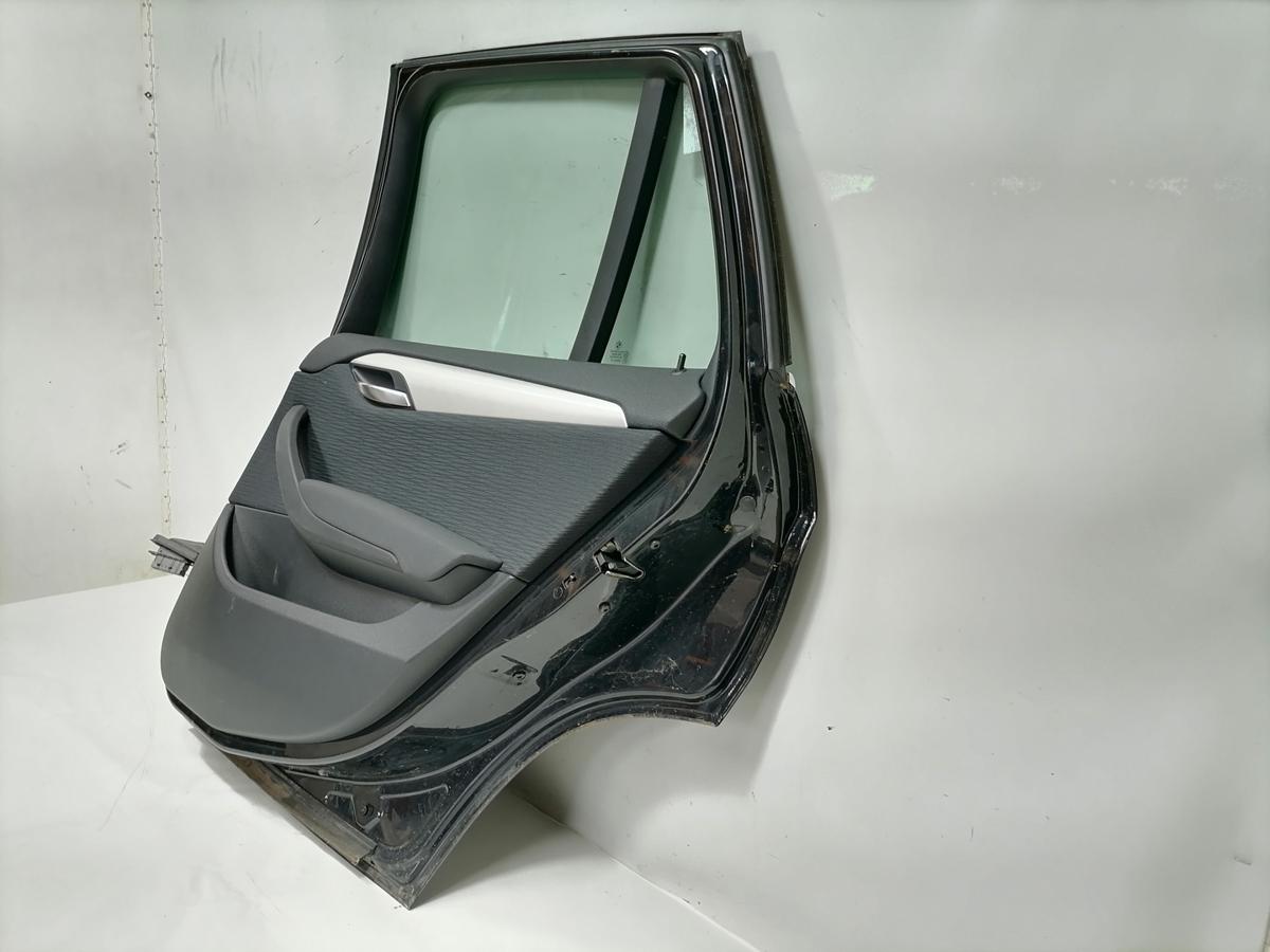 BMW X1 E84 original T&uuml;r hinten rechts 475 Blacksapphire Rohbau Bj.2013